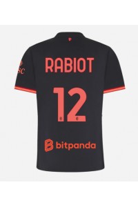 AC Milan Adrien Rabiot #12 Fotballdrakt Tredje Klær Dame 2026-27 Korte ermer